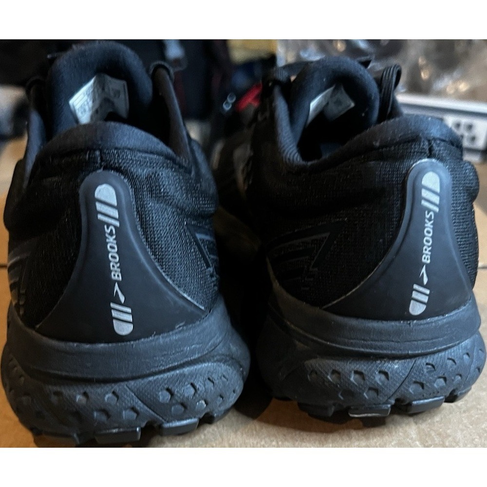 Brooks Ghost 13 Women's Size 10B Triple Black Athletic Running Shoes Sneakers - Picture 11 of 14